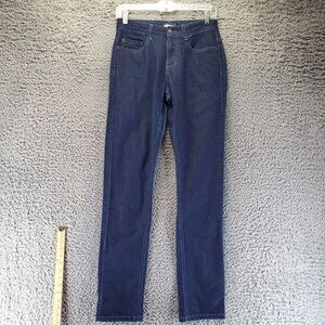 Apparel Collection Jeans Womens 28 Blue Stretch Denim Mid Rise Straight